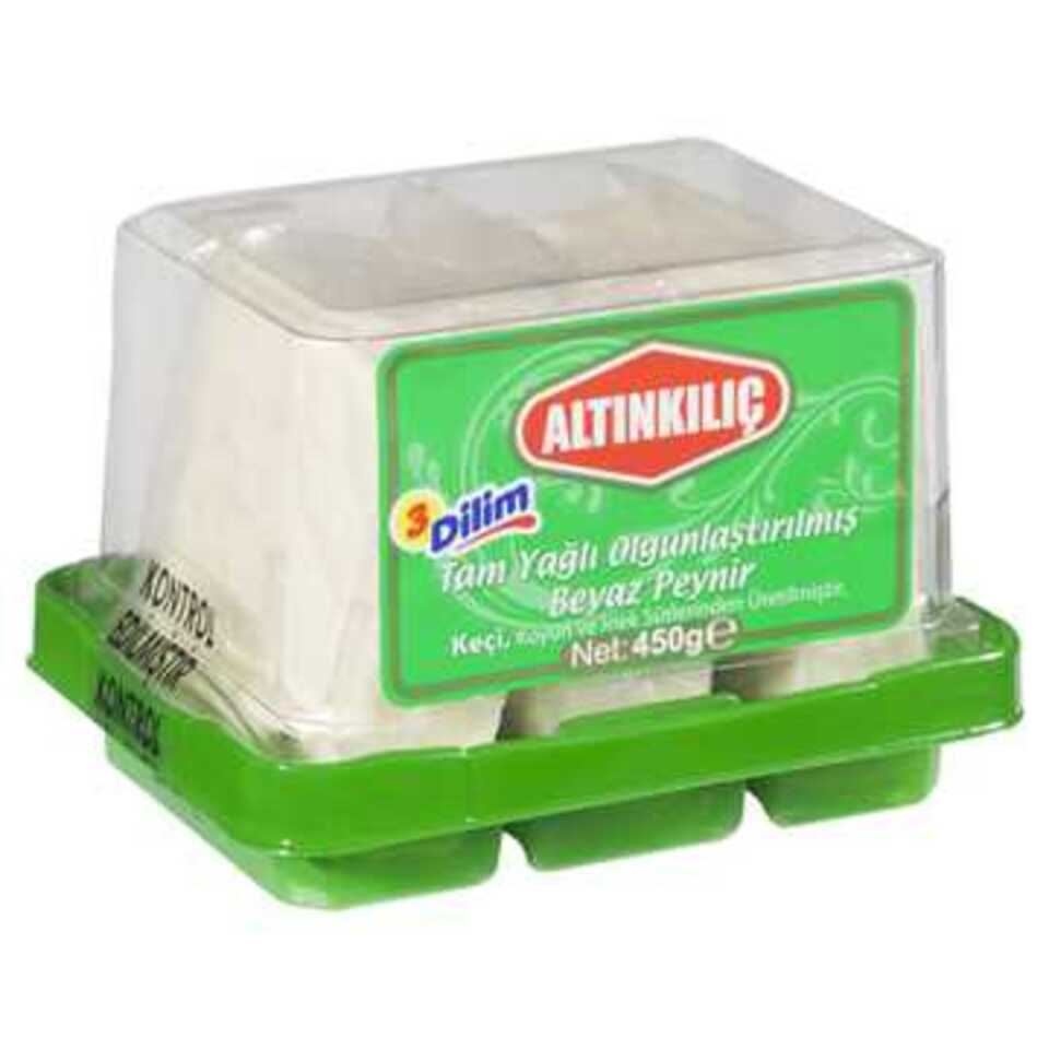 A.KILIÇ EZİNE 3 DİLİM PEYNİR KEÇİ 450 GR
